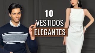 LOS 10 VESTIDOS MÁS ELEGANTES PARA FIESTAS Y EVENTOS  Kelvin Siso [upl. by Anaxor121]