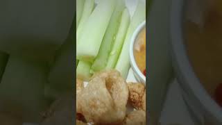 Chicharon with pipino 🦆🥰😋 [upl. by Frasch994]