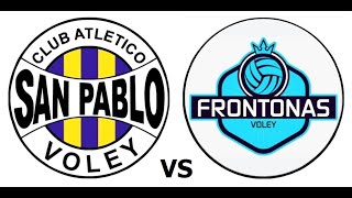 San Pablo vs Frontonas Damas Voley Tucumán Argentina 2024 [upl. by Berta]