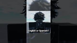 English or Spanish [upl. by Mingche]