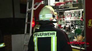 Feuerwehr löschte Kaminbrand in Kreuztal Ferndorf [upl. by Eniamor]