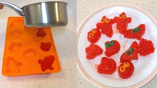 Spooky JellO Jigglers  Halloween Recipe [upl. by Ayekram]