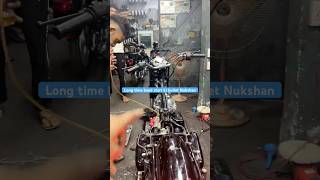 Long time baad ki start bullet 😳tik tik sound 😳😳royalenfield sound rupendrabulletworkshop [upl. by Naynek777]