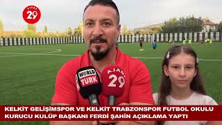 KELKİT GELİŞİMSPOR VE KELKİT TRABZONSPOR FUTBOL OKULU [upl. by Bertasi]