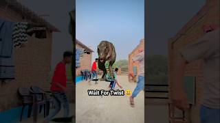 Dinosaur Aa Gaya 😲 shorts mimicry [upl. by Ursi413]