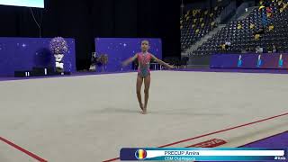 PRECUP Amira CSM Cluj Napoca ROU Junioare IV WA CupaRomaniei🏆 la Gimnastica Ritmica 2024 [upl. by Atlas623]