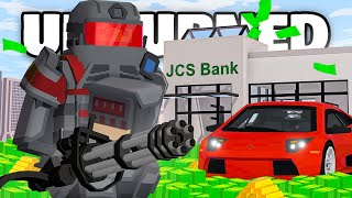 ROBBING 10000000 WITH A JUGGERNAUT SUIT ON LIFE RP Unturned Life RP 105 [upl. by Cresida600]