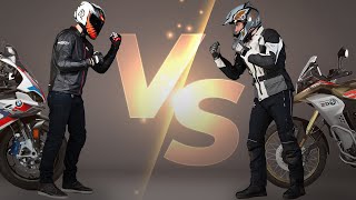 MOTORRAD TEXTILKOMBI VS MOTORRAD JEANS UND JACKE [upl. by Icaj]