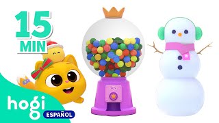 🎄Aprende Colores con Ninimo🐱 amigos de Pinkfong y Hogi💚 Máquina Expendedora de Dulces  Hogi [upl. by Llyrad]