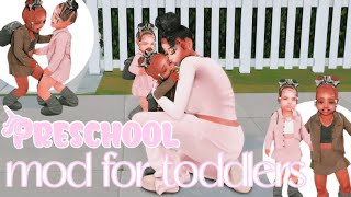 YOU NEED THIS MOD FOR TODDLERS  PRESCHOOL MOD BY KAWAIISTACIE  MUST HAVE MOD FOR TODDLERS [upl. by Nyrmak380]