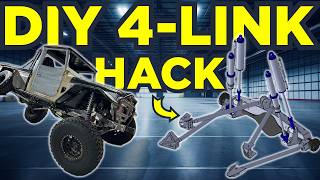 How to Build 4 link suspension with Coilovers amp Bypass Shocks  Barra FJ Landcruiser Ep5 [upl. by Heddy519]