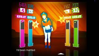 Cotton eye joe  Rednex JUST DANCE 1 4 PLAYERS [upl. by Caplan]