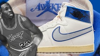 NEW  YOUNG GOATS CLOVEN HOOVES IN BLUE  AWAKE NY x JORDAN AIR SHIP “GAME ROYAL”  nike jordan [upl. by Casandra405]