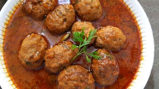 Mutton kofta curry  Kofta curry Recipe  Kofte ka salan  Eid Al Adha special  कोफ्ता सालन [upl. by Hawley]