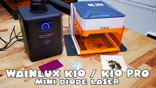 Wainlux K10 mini Lasergravierer [upl. by Nnylrebma]