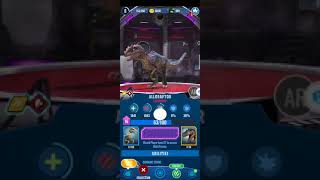 Jurassic world alive unlock legendary ALLORAPTOR 😊🌌 [upl. by Azerila]