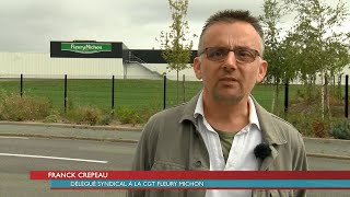 Pouzauges  Des salariés en grève à Fleury Michon à partir de ce soir [upl. by Afas977]