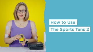 How to Use the Sport Tens 2 from TensCare  Mothers Choice Products [upl. by Ahrens]