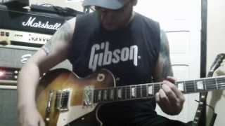 Gibson custombucker VS classic 57 pickup test on jazz archtop guitar L4 [upl. by Vivyan436]