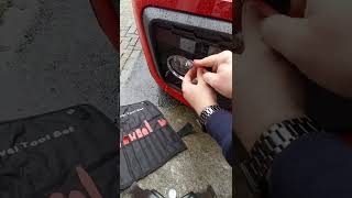 VW UP GTI Front foglight surround removal [upl. by Bastian410]