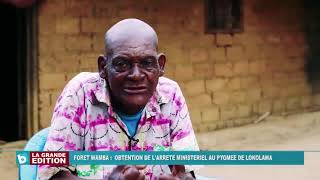 Foret Wamba obtention de larrêté ministériel aux Pygmés de Lokolama [upl. by Noiztneb]