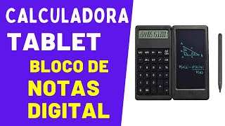 Calculadora Tablet  Bloco de notas Digital [upl. by Kriste134]