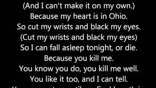 ohio is for lovers by hawthorne heights lyrics [upl. by Schlesinger587]