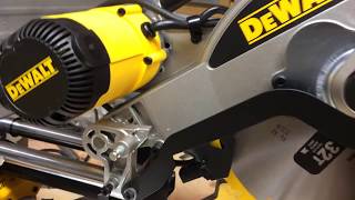 DEWALT MITER SAW DWS782 REVIEW [upl. by Ahsotal576]