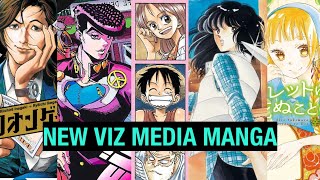 EXCITING NEW MANGA ANNOUNCEMENTS FROM VIZ MEDIA [upl. by Naujik]