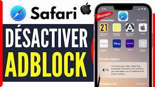 Comment Désactiver Adblock Sur Safari  En 2024 [upl. by Button]