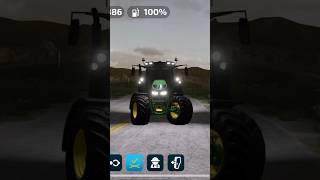 JOHN DEERE 6120M🔥realgame77 farmingsimulator farming shorts fs23 johndeere gaming tractor [upl. by Doak775]