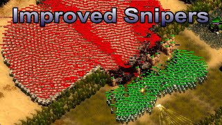 They are Billions  Improved Snipers  Custom Map [upl. by Jory70]