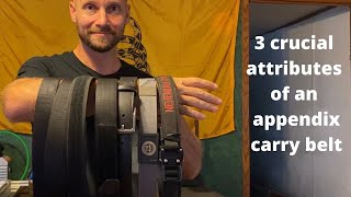 Appendix carry belt reviews [upl. by Janeva]