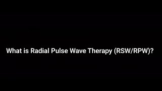 What is Radial Pulse Wave Therapy RSWRPW shockwavetherapy physicaltherapy [upl. by Colly]