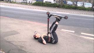 Stunt Scooter Fails And Bails 1 [upl. by Lekcar]