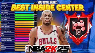 BEST INSIDE CENTER BIGMAN BUILD in NBA 2K25 HOF REBOUNDING DEFENSE amp DUNKING BEST BUILD in 2K25 [upl. by Glenna]