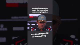 Max Verstappen US GP Interview maxverstappen f1interviews f1 formulaone formula1 austin [upl. by Ayita]