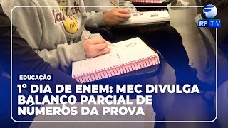 Edição Manhã  Enem 2024 Abstenção no 1º dia cai para 266 quase 5 mil foram eliminados [upl. by Gilberta]