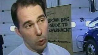 Scott Walker Unveils Job Plan In Green Bay [upl. by Eirlav155]