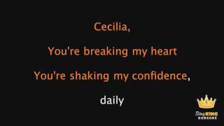 Cecilia  Karaoke Kaleh25 [upl. by Ahseined52]