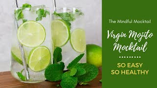 Virgin Mojito Mocktail  Mocktail Recipes  Non Alcoholic Drinks Recipes [upl. by Akienaj]