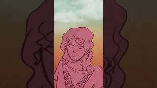 Neoptolemus and Deidamia  art greekmythology animation shorts [upl. by Attekal554]