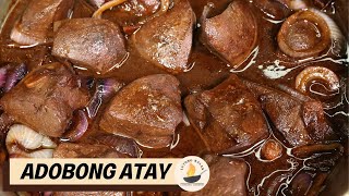 PINAKAMASARAP NA ADOBONG ATAY NG BABOY [upl. by Eicyak639]