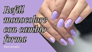 REFILL MONOCOLORE CON CAMBIO FORMA [upl. by Sivartal418]