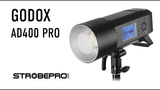 Godox AD400 Pro TTL Battery Strobe  Complete Walkthrough [upl. by Akeemaj]