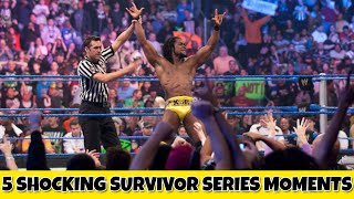 5 Shocking WWE Survivor Series Moments You Forgot About [upl. by Ahtnama]