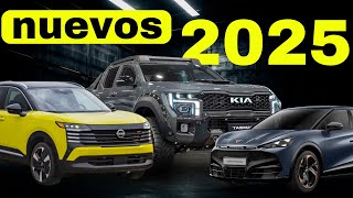 17 AUTOS que llegan a Mexico 2025 [upl. by Airom]