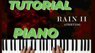 Cómo Tocar  RAIN II  TRUENO Tutorial PIANO [upl. by Rannug]