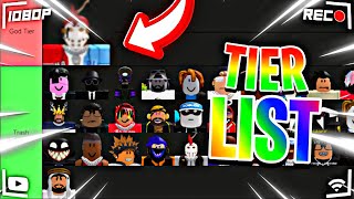 ROBLOX HOOPZ YOUTUBERS TIER LIST  MOST ACCURATE  6K SPECIAL [upl. by Esirahc]