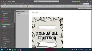 ¡Optimiza tu tiempo como profesor con mi Agenda en OneNote [upl. by Cykana]